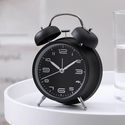 Đồng Hồ Báo Thức Để Bàn 2 Quả Chuông Cao Cấp HUPA