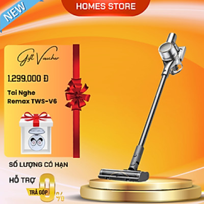 Máy Hút Bụi Không Dây Dreame R20 Lực Hút 27.000 Pa Thời Gian Làm Việc 60 Phút Công Suất 570 W - Hàng Chính Hãng