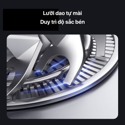 Máy cạo râu Enchen Mini 6, lưỡi dao kép tự mài siêu mỏng, chống nước IPX7 cạo khô và ước, pin trâu - Hàng chính hãng