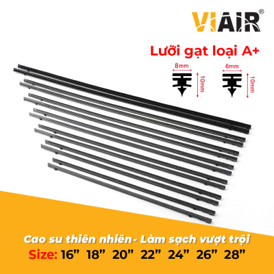 Combo 2 Lưỡi Gạt Mưa Loại A VIAIR R15 (16 Inch/400 mm)