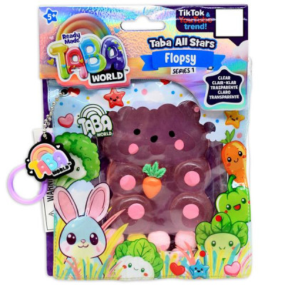 Đồ Chơi Móc Khóa Squishy - Taba World 855009-6L - Thỏ Con