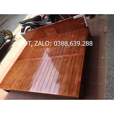 Ghế Giường Gấp gỗ Xoan Chân Cao