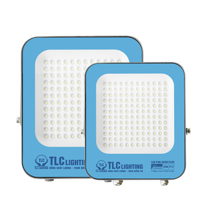 Đèn LED Pha AEON Plus 20W, 30W, 50W, 100W, 150W, 200W - Thiết kế nhôm sơn tĩnh điện, chống gỉ sét - Tiết kiệm điện năng - Ánh sáng Trắng/Vàng