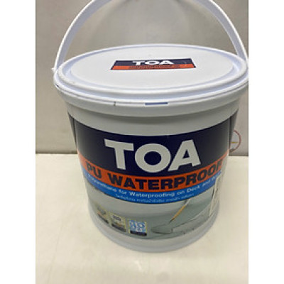 Chống thấm lộ thiên Toa Pu Waterproof màu xám Grey_ 4kg