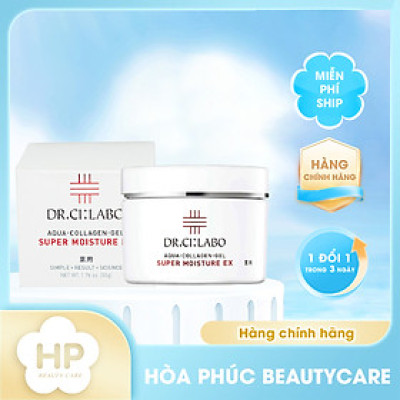 Gel Dưỡng Ẩm Và Ngăn Ngừa Nếp Nhăn Dr.Ci:Labo Aqua-Collagen-Gel Super Moisture Ex (50 G)