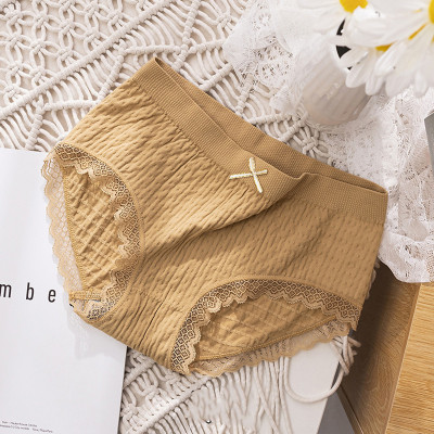 Combo 5 Quần lót nữ dệt kim cotton kháng khuẩn thoáng mát