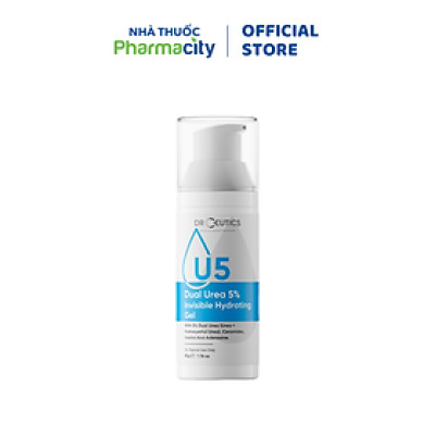 DrCeutics Gel Dưỡng Ẩm Cho Da Dầu Dual Urea 5% Invisible Hydrating 50g