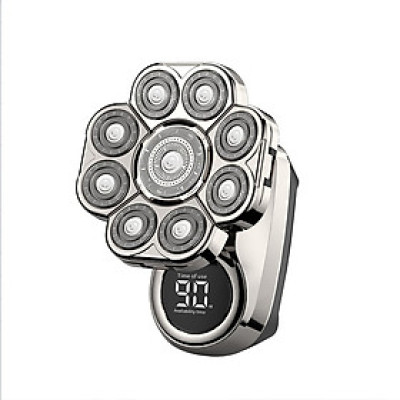 Máy Cạo Râu, Tóc, 9 Lưỡi Thông Minh 7800, Dùng Để Cạo Trọc, Cho Người Hói Đầu Hàng chính hãng