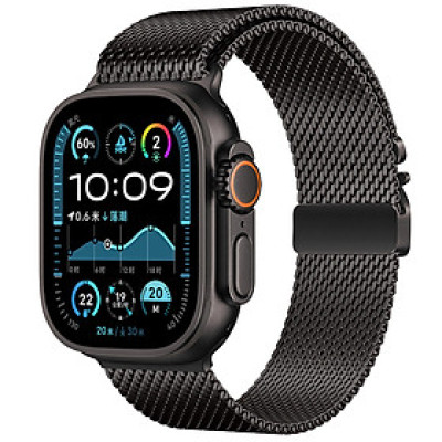 Dây Thép Milan Loop Novel Lock cho Apple Watch Series 4/5/6/7/8/9/SE1,2/10 & Apple Watch Ultra 1/2 Size 40/41/42mm & 44/45/46/49mm - Hàng Chính Hãng