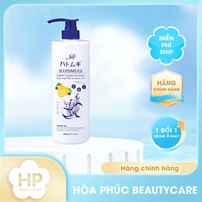 Sữa Tắm Dưỡng Ẩm Và Làm Trắng Da SHP Hatomugi Body Soap White & Moisture Rich (800 mL)