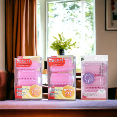 Lô Cuốn Tóc Làm Từ Nhựa Dẻo Cao Cấp Kai 000HC-0644 (Set 3 Cái)