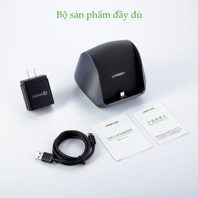 Dock cắm USB-C ra HDMI 4K USB 3.0 HUB 3 port UGREEN 50515 - Hàng Chính Hãng