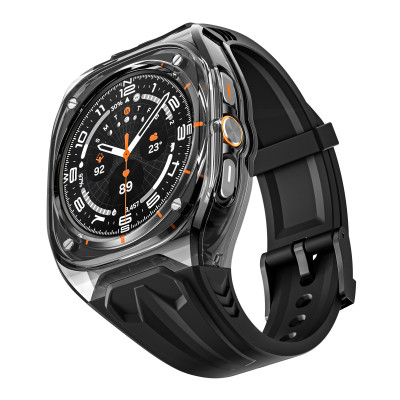 Ốp Case tích hợp dây đeo Lamborghini Style cho Samsung Galaxy Watch Ultra - Hàng Chính Hãng