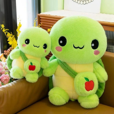 Thú nhồi bông con rùa đeo balo đáng yêu - Size 22cm - Quà tặng gấu bông rùa êm mịn cho bé.