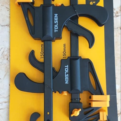 BỘ 4 CHIẾC KẸP NHANH 4 INCH ĐẾN 6 INCH TOLSEN 10209 - HÀNG CHÍNH HÃNG