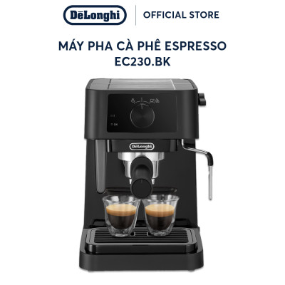 [Hàng chính hãng] Máy pha cà phê espresso DeLonghi Stilosa EC230.BK