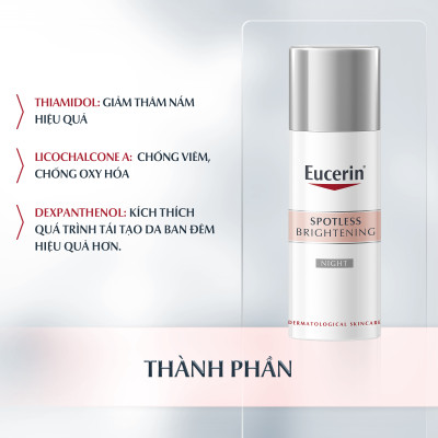 Kem dưỡng trắng da ban đêm Eucerin UltraWHITE+ SPOTLESS Night (50ml)
