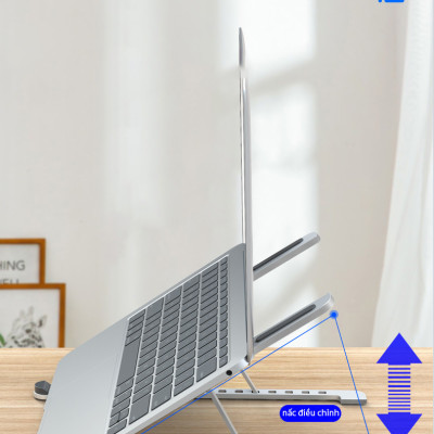 Giá đỡ cho laptop đa năng Zaki ProStand xếp gọn di động - Hàng Chính Hãng