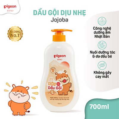 Sữa Tắm/Gội Pigeon Jojoba / Hoa Hướng Dương 700ml - Bao bì mới 2024