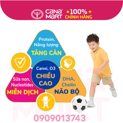 Sữa bột Nutricare MetaCare 1+ phát triển toàn diện