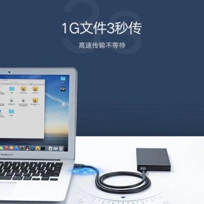 Ugreen UG10370US128TK 1M màu Đen Cáp 2 đầu USB 3.0 dương cao cấp - HÀNG CHÍNH HÃNG