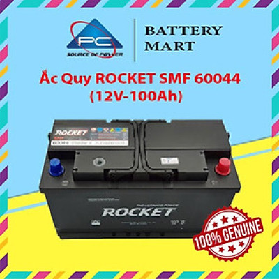 Bình Ắc Quy 12V-100Ah, Ắc Quy ROCKET SMF 60044