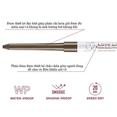 Chì kẻ mắt chống nước Love Liner