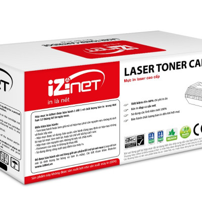 Mực in laser màu đỏ iziNet CF403A (Hàng chính hãng)