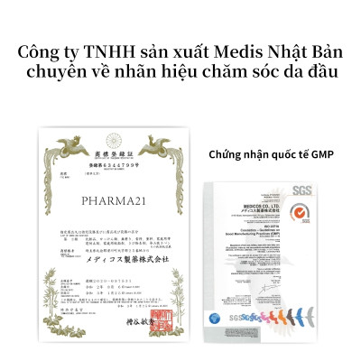 Dầu xả mượt tóc Pharma 21 Nhật Bản dầu xả tóc Dưỡng ẩm mềm mượt Hết xơ rối, chẻ ngọn - Chai 600ml