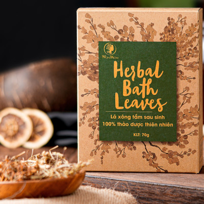 Bộ chăm sóc mẹ là siêu nhân Wonmom (1 lá xông + 1 hộp thảo mộc vệ sinh mẹ)