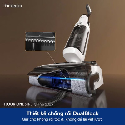 Máy hút bụi Tineco S6 Stretch 2025 Hàng chính hãng