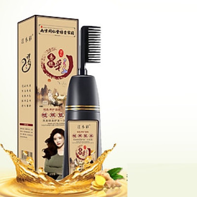 Lược Chải Nhuộm Tóc Đen Thông Minh  220Ml nguyên liệu từ thiên nhiên giúp  tạo màu tóc và dưỡng tóc ,giúp bạn có thể tự nhuộm tóc cho mình một cách dễ dàng , đều màu  