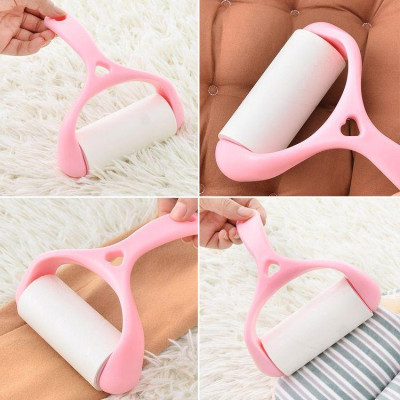 Cây lăn bụi quần áo đa năng kèm 2 cục dự phòng - GDHN Loại Tốt