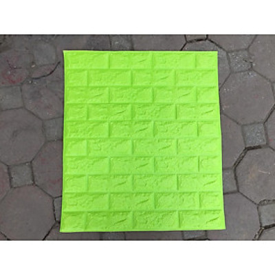 sét 50 tấm xốp dán tường giả gạch nhiều mầu loại đẹp
