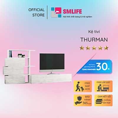 Kệ tivi gỗ hiện đại SMLIFE Thurman