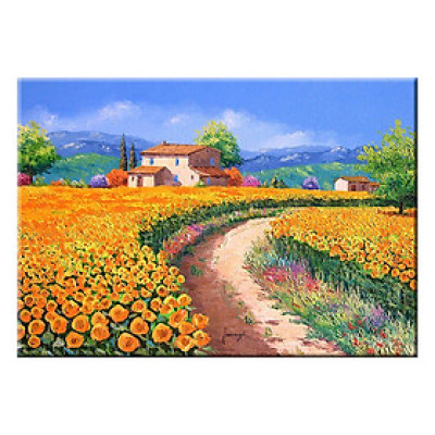 Tranh Treo Tường ĐỒNG HOA TƯƠI ĐẸP Q6D8 - 32 (35 x 50 cm) Thế Giới Tranh Đẹp