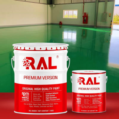 Sơn sàn Epoxy tự san RAFLOOR GUARD SL - 5KG