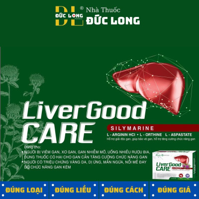 LiverGood - Thanh nhiệt tiêu độc - Quy cách 2 lọ x 30 Viên