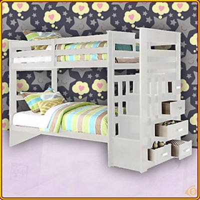 GIƯỜNG BA TẦNG CHO BÉ GT101 ( Hàng CAO CẤP)