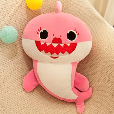 Thú nhồi bông cá mập baby shark đáng yêu - Size 30cm - Quà tặng gấu cá mập baby shark nhồi bông dễ thương - Gối ôm mềm mịn cho bé - Giao Màu Ngẫu Nhiên