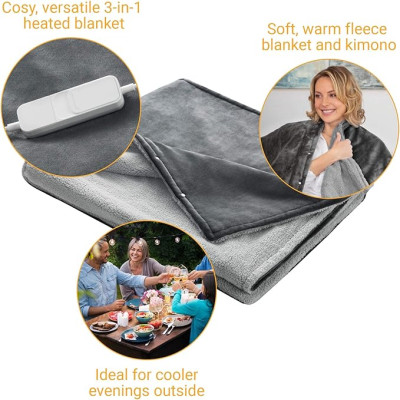 Chăn điện Medisana HB 677 Wärmedecke 3 in 1 chính hãng