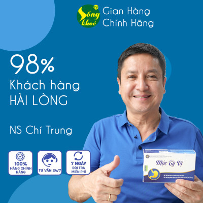 Dạ Dày Mộc Tỳ Vị hỗ trợ giảm trào ngược bao tử, đầy hơi, loét đau dạ dày 1 hộp 30 viên