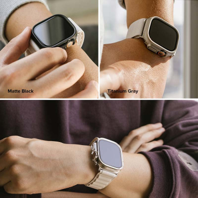 Bộ 2 Ốp dành cho Apple Watch Ultra 2/1 RINGKE Slim - Hàng Chính Hãng