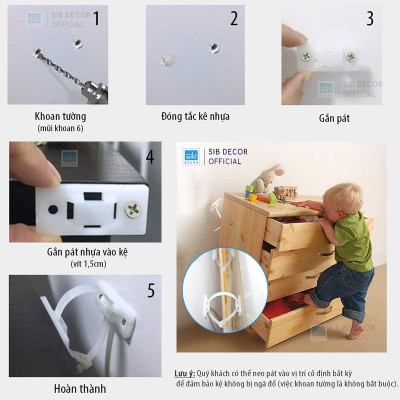 Kệ Sách Để Góc Tường SIB Decor Đơn Giản Mà Đẹp KSG65