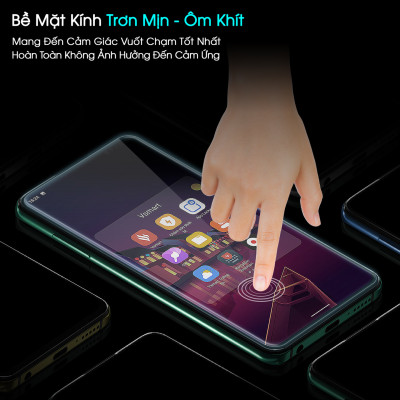 Combo 2 kính cường lực Gor cho Samsung Galaxy A55 5G, không viền đen, vát cạnh 2.5D_ Hàng chính hãng