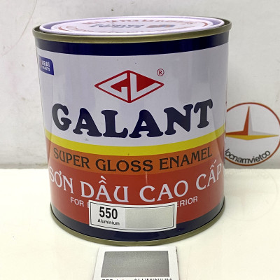 Sơn dầu Galant màu Aluminium 550_ 0.8L