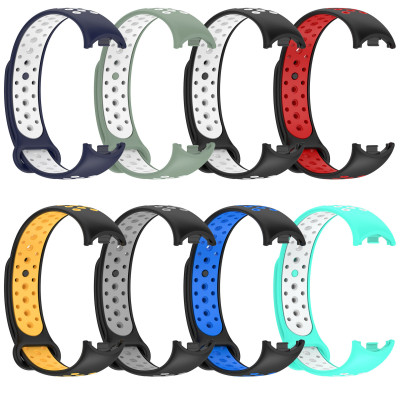 Dây đeo Silicone Sporty thay thế cho Xiaomi Mi Band 8 / Xiaomi Mi Band 9 / Xiaomi Mi Band 10 - Hàng Chính Hãng