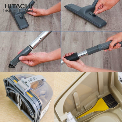 Máy hút bụi dạng hộp Hitachi CV-SF20 24CV-LBR công suất 2000W, xuất xứ Thái Lan - hàng chính hãng