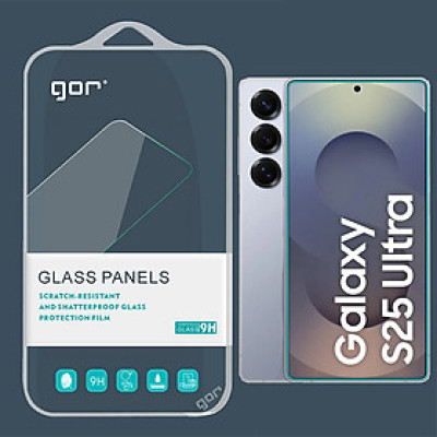 Kính Cường Lực GOR cho Samsung Galaxy S25 Ultra (Bộ 2 Miếng) - Hàng Chính Hãng