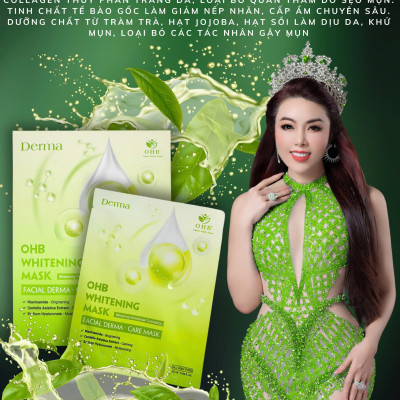 MẶT NẠ CÂN BẰNG SẮC TỐ DA OHB WHITENING MASK